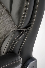 Scaun de birou Steven negru/gri H119 cm