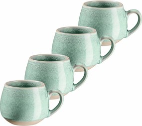 Mäser Set de 4 căni de espresso AQUATA – 125 ml, verde, 125 ml