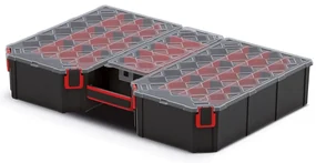 Organizator servieta 57,7 x 39 x 10,5 cm, separatoare, negru