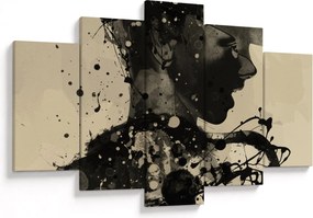 Tablou - Femeie de jazz (150x105 cm)