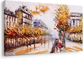 Tablou - Strada din Paris (90x60 cm)