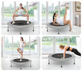 Trambulină 95 cm, gri