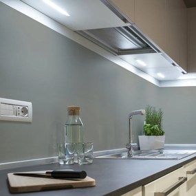 Autocolant de perete 200x60 cm Light Grey – Ambiance