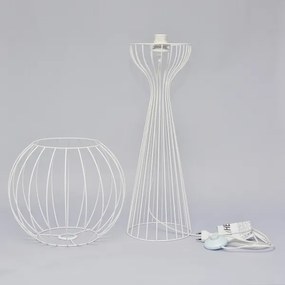 Lampă de podea MERCURE, 1xE27/15W/230V, albă