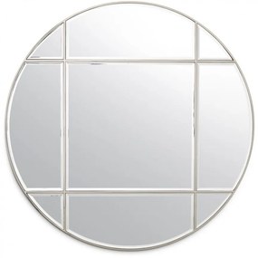 Oglinda decorativa LUX Beaumont Round, nickel 110cm 114308 HZ