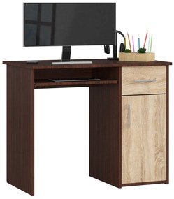 Masă PC Padma (wenge + Stejar sonoma). 1069707
