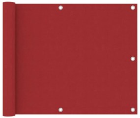 Prelata balcon rosu 75x300 cm tesatura Oxford Rosu, 75 x 300 cm
