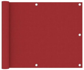Prelata balcon rosu 75x300 cm tesatura Oxford