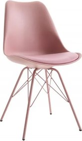 Set 4 scaune moderne Scandinavia roz