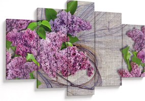 Tablou - Flori de liliac (150x105 cm)