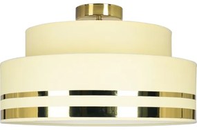 Plafonieră TAMI 1xE27/60W/230V bej/auriu