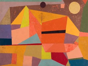 Reproducere Joyful Mountain Landscape, Paul Klee