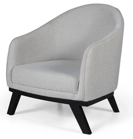Fotoliu Leanardi (gri deschis + negru). 1106517