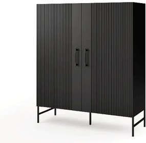Comoda RAFTT 122x140cm, neagra