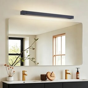 BRILAGI - Lumină LED pentru oglindă de baie AQUA LINE LED/20W/230V 80 cm IP44 negru