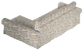 Husa canapea extensibila cu sezlong Backabro