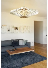 SET 2x lustră pe cablu 1xE27/60W/230V alb d. 47 cm