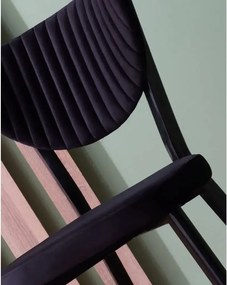 Set Masa de bucatarie Barton din MDF cu 4 Scaune  din metal, culaore negru si negru, 140 cm