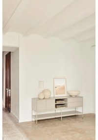 Comodă TV cărămizie 175x74x45 cm Platt – Teulat