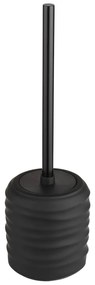 Perie de WC neagră din ceramică Illana – Wenko