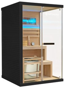 Vnútorná sauna Vantaa 120 so soľnými kameňmi