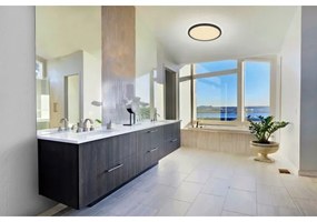 Plafonieră LED pentru baie Globo 41562-24B SAPANA LED/24W/230V IP44