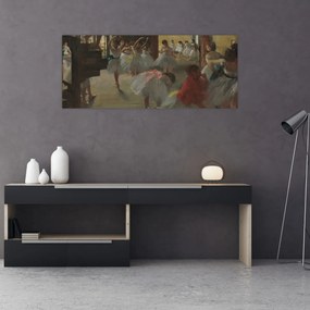 Tablou - Edgar Degas, The Dance Class, reproducere (120x50 cm)
