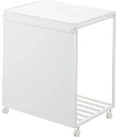 Coș de gunoi alb de reciclat din metal Tower – YAMAZAKI