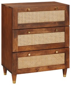 vidaXL Dulapuri de Depozitare &amp; Locke Maro 60 x 33 x 75 cm