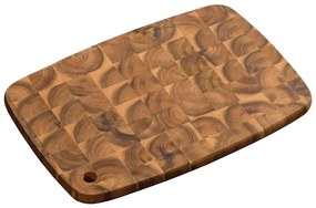 Kesper 28153 Placă de tăiat din salcâm, 40 x 28 x2 cm