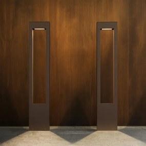 Lampă de exterior Ideal Lux VEGA 1xG9/15W/230V 80 cm IP44 maro