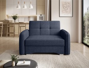 Canapea extensibila cu un loc, 102x109x84 cm, Laine 1, Eltap (Culoare: Bej deschis / Poco 7)
