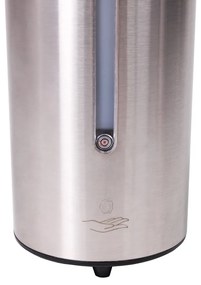Dozator fără atingere de săpun spumă Donner Round 700 ml, oțel inoxidabil mat