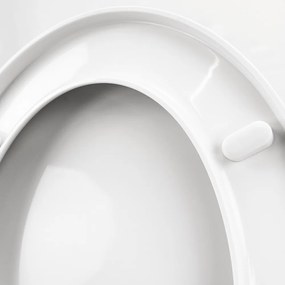 Toaletă monobloc Cleano cu evacuare inferioară și scaun