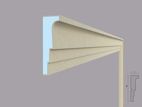 Ancadrament fereastra exterior FP119 dimensiuni 130x40x2000mm