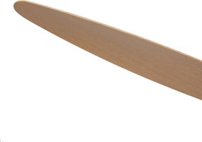 ZEVENTI - Ventilator de tavan VENTORA LED/24W/230V Wi-Fi Tuya alb/stejar + telecomandă