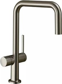 Baterie bucatarie monocomanda crom periat Hansgrohe Talis M54 U 220 cu 1 jet si robinet apa rece