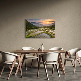 Tablou - Terase de orez (90x60 cm)