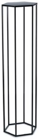 Suport pentru flori 100x24 cm, negru