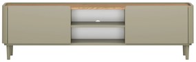 Comodă TV Elivo 170 cm pe picioare - eucalipt / stejar baltic dune