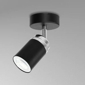 Spot RENO 1xGU10/60W/230V negru/crom