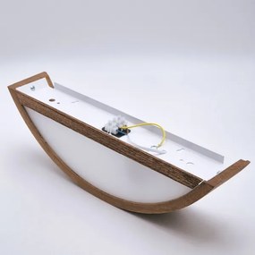 Aplică Brilagi CARVALHO 1xE27/60W/230V stejar