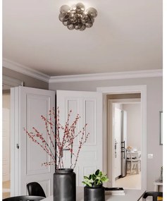 Plafonieră ByRydens 4200660-4505 GRANDE 3xG9/4W/230V fumuriu/negru