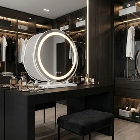 Oglindă LED MAKE-UP White 40 cm