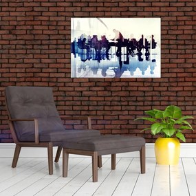 Tablou cu muzicieni (90x60 cm)