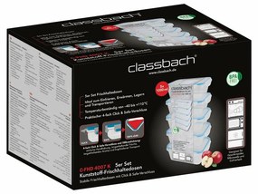 Set 5 recipiente din plastic Classbach 5x1 lFHD 4007