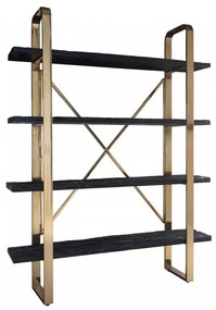 Biblioteca din lemn reciclat Vend 152x200 cm