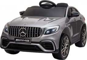 Masinuta Electrica cu acumulator pentru copii NOVOKIDS™ Mercedes GLC 63 AMG , Roti din Cauciuc EVA, 3-8 ani , usi cu deschidere , Baterie12V, 2
