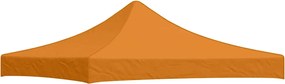 vidaXL Acoperiș pentru cort de petrecere, portocaliu, 3x3 m, 270 g/m²
