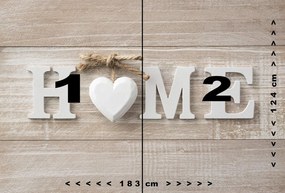 Fototapeta pentru perete HOME 183x127 cm